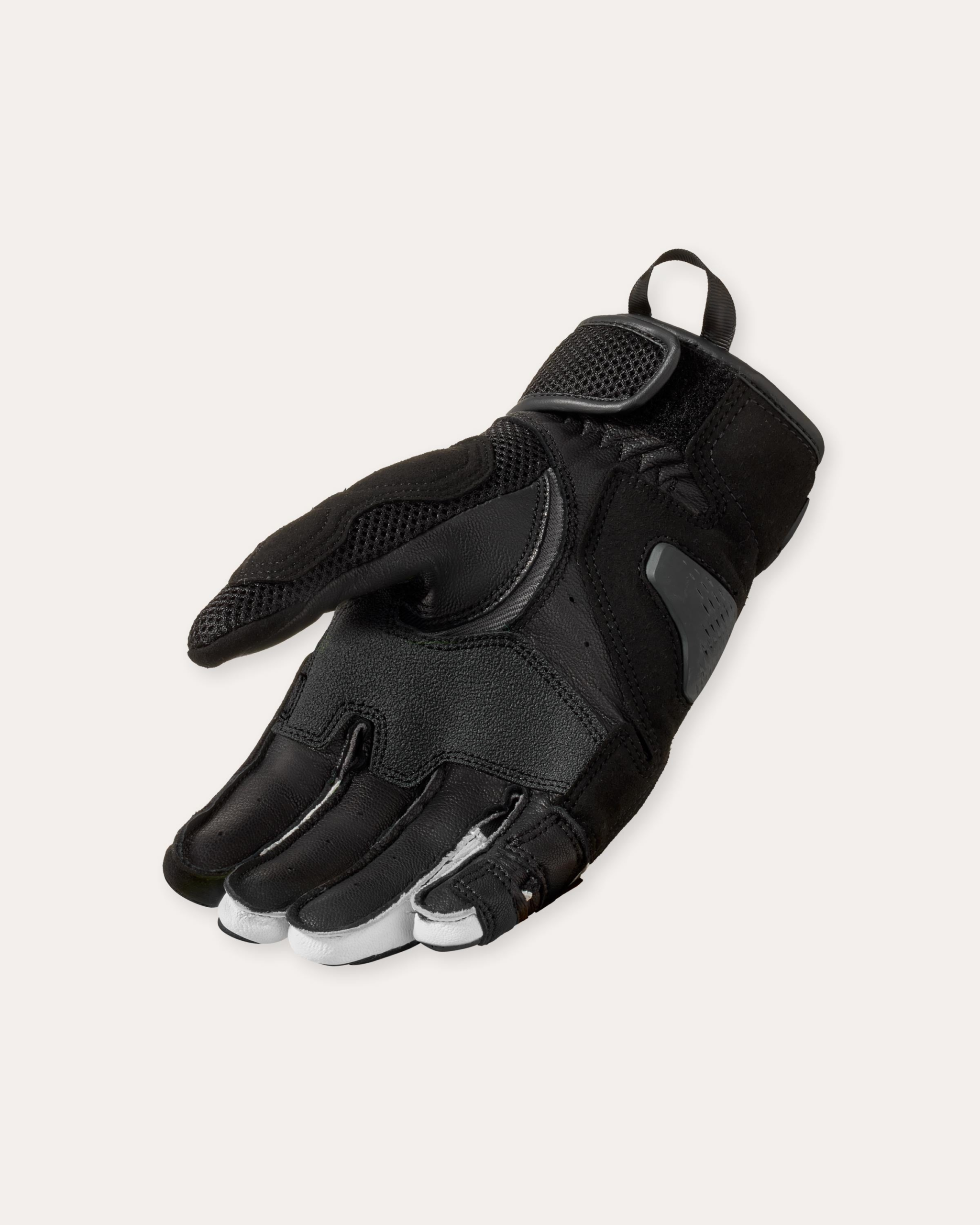 Short-Cuffed Race-Inspired Motorbike Gloves - Image 5
