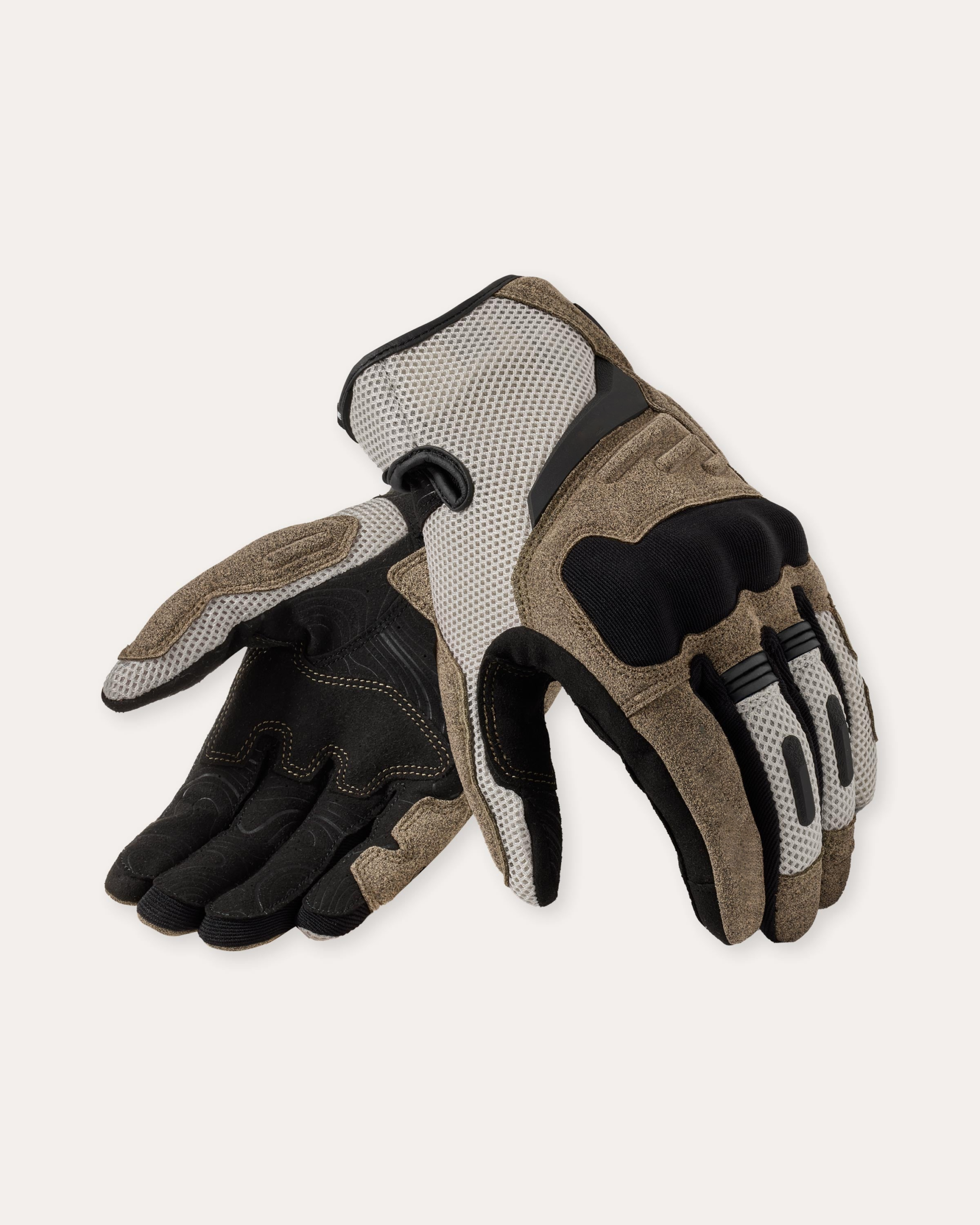 Highly ventilated, short-cuffed, comfortable Motorbike Gloves - Image 3